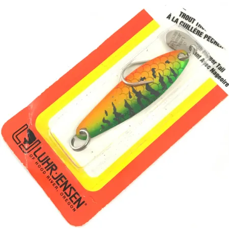 Luhr Jensen Needlefish 2 Cucharilla, Fire Tiger, 3g, #5808