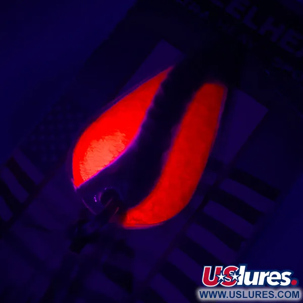 Rainbow Plastics Steelhead UV Cucharilla, Níquel/Naranja, 14g, #4570