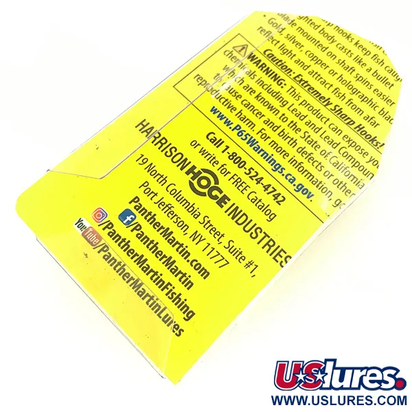 Panther Martin 6 Cucharilla, Trucha Arcoíris, 6g, Holográfico, #4580