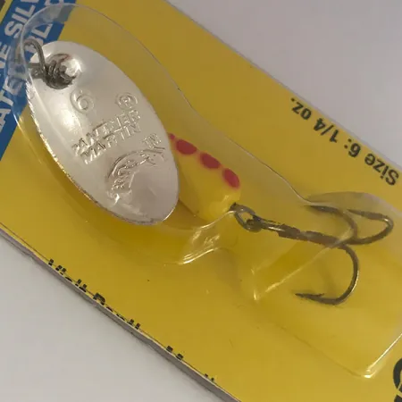 Panther Martin 6 Cucharilla, Amarillo Rojo, 7g, Hoja In-Line, #4581