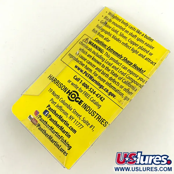 Panther Martin 4 Cucharilla, Trucha, 4g, Hoja Directa, #4601