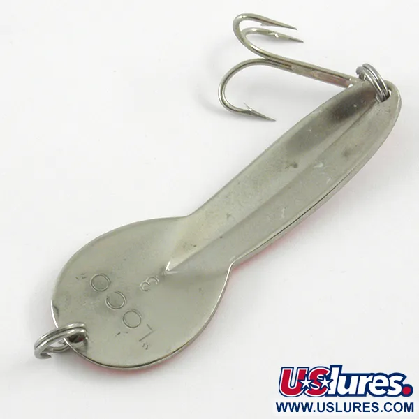 Cucharilla Glen Evans Loco 3, Naranja Fluorescente/Níquel, 17g, #4610