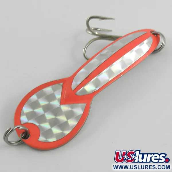 Cucharilla Glen Evans Loco 3, Naranja Fluorescente/Níquel, 17g, #4610