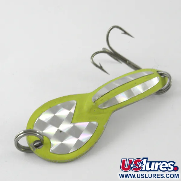 Loco 2 Glen Evans UV Cucharilla, Amarillo/Níquel, 7g, UV, #4611