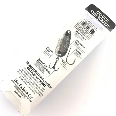 Blue Fox Rattlin Pixee Cucharilla, Rainbow Herring / Azul, 24g, #4620