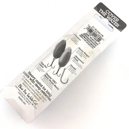 Blue Fox Pixee UV Cucharilla, Níquel martillado/Azul, 24g, UV, #4621