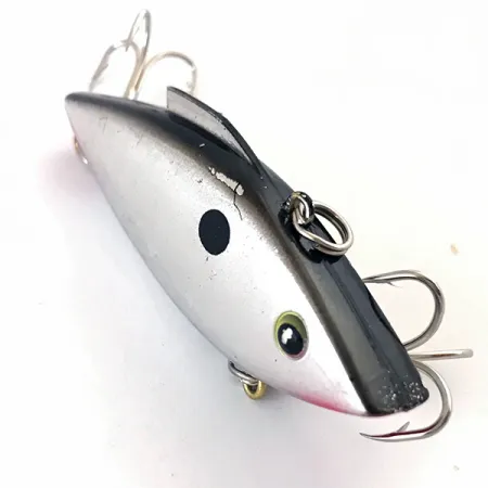 Bill Lewis Rat-L-Trap Lipless Crankbait, Plateado, 10g, Vintage, #4622