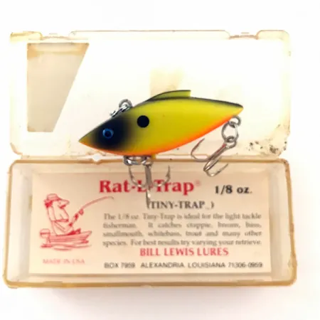 Bill Lewis Rat-L-Trap UV Lipless, Amarillo Fluorescente, 5g, UV, #4624