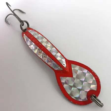 Glen Evans Loco 4 UV Cucharilla, Latón / Rojo UV, 23g, Prisma, #4646