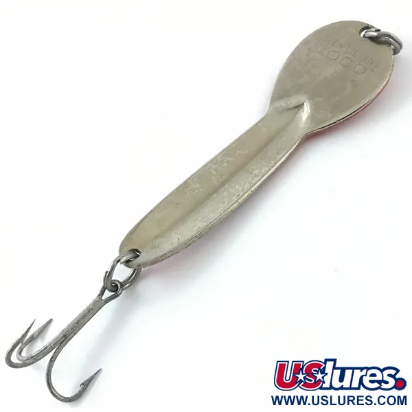 Glen Evans Loco 4 UV Cucharilla, Latón / Rojo UV, 23g, Prisma, #4646