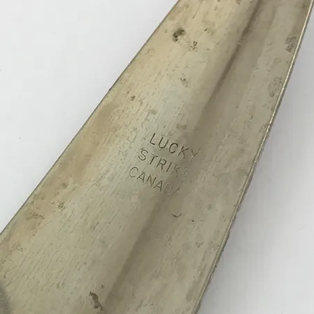 Cucharilla Lucky Strike Canoe Wobbler, White Pearl/Níquel/Rojo, 45g, #4647