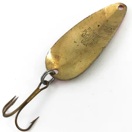 Rainbow Plastics Pot-O-Gold UV Cucharilla, Oro/Rojo, 11g, UV, #4651