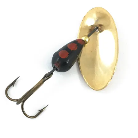 Cucharilla Panther Martin 4, Oro / Rojo, 4g, Hoja Italiana, #4666