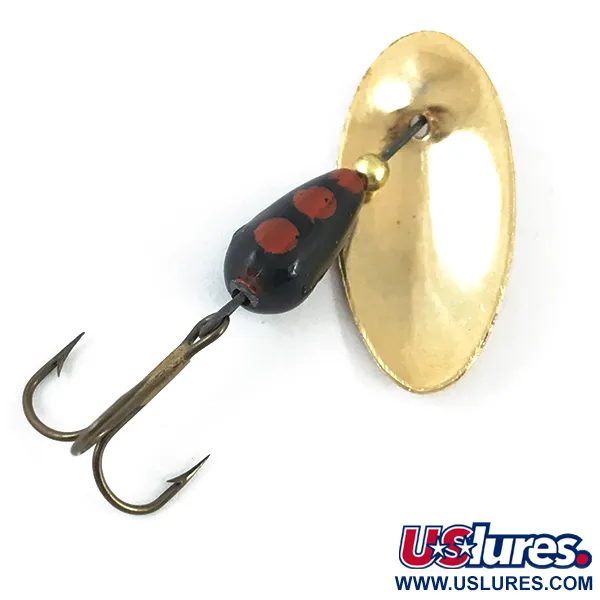 Cucharilla Panther Martin 4, Oro / Rojo, 4g, Hoja Italiana, #4666