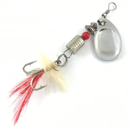 South Bend 4668 Cucharilla, Plata, 4g, Triple con plumas, #4668