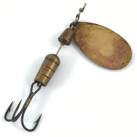 Mepps Aglia 3 (1950s) Cucharilla, Oro, 7g, Vintage, #4672