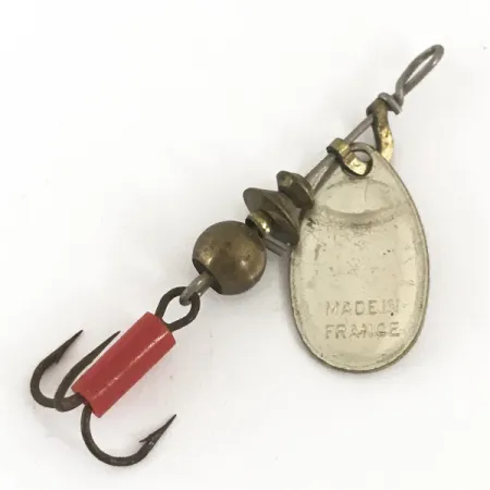 Mepps Aglia 0 Cucharilla, Plata, 2.2g, Funda Roja, #4682