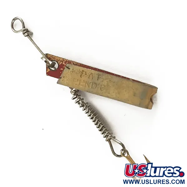 Cucharilla South Bend Super Duper 500, Latón/Rojo, 1,4g, #4684