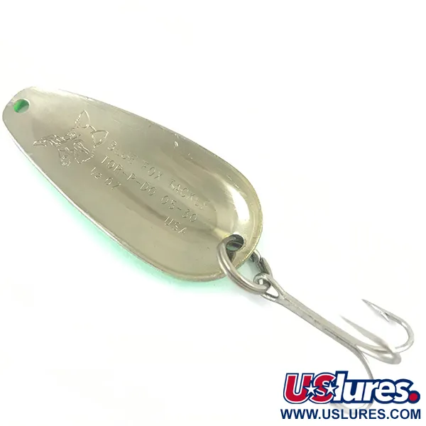 Blue Fox Tor-P-Do UV Cucharilla, Verde/Negro/Níquel, 14g, UV, #4689