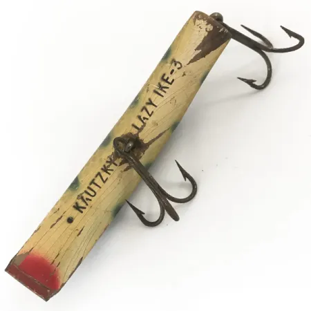 Kautzky Lazy Ike Señuelo, Perca, 7g, Madera Vintage, #4693