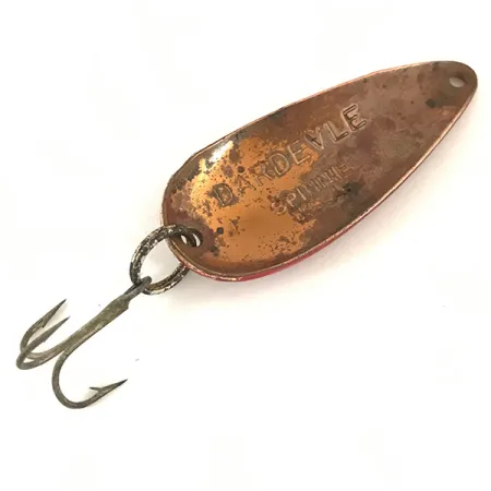 Eppinger Dardevle Spinnie Cucharilla, Rojo/Blanco/Cobre, 9g, #4696