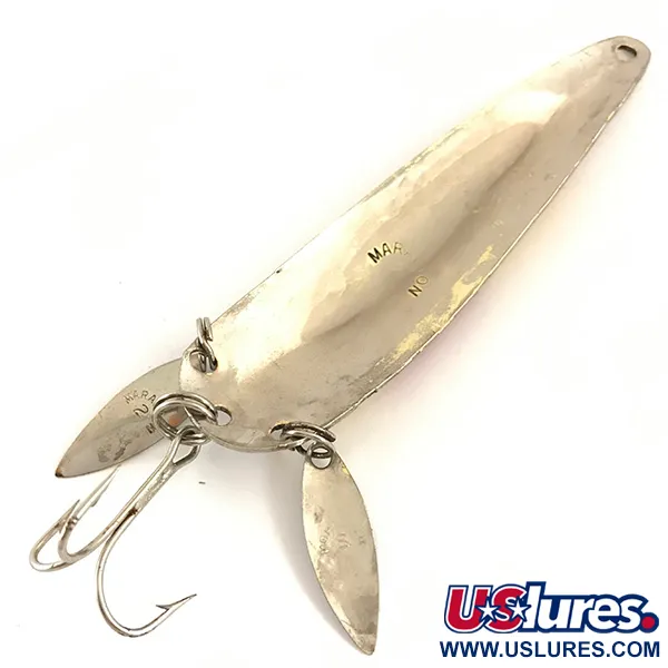 Marathon (with sonic blades) Cucharilla, Níquel/Oro/Rojo, 17g, #4700