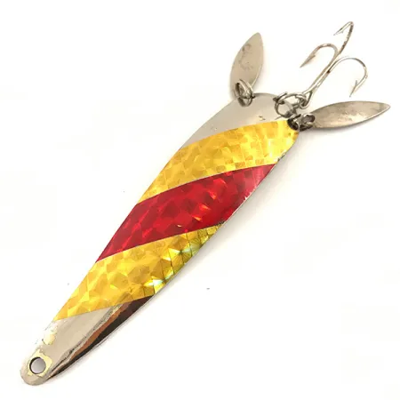 Marathon (with sonic blades) Cucharilla, Níquel/Oro/Rojo, 17g, #4700