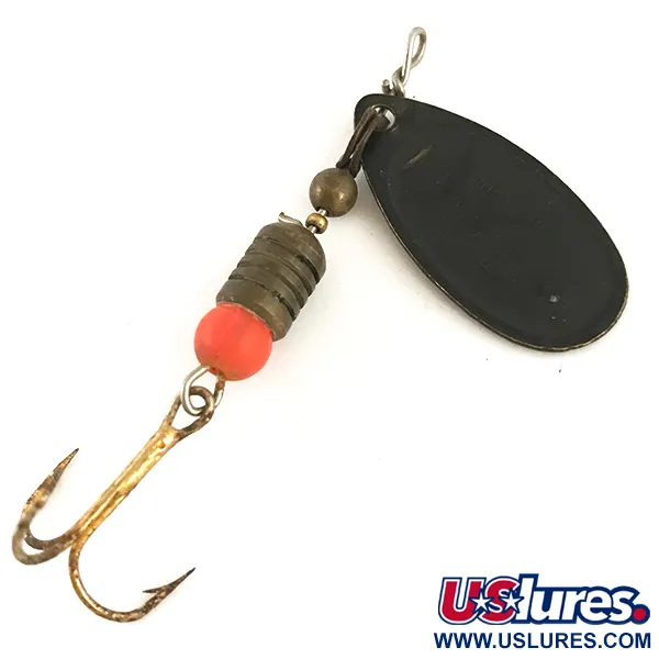 Mepps Comet 2 Cucharilla, Negro, 4.3g, Latón, #4724