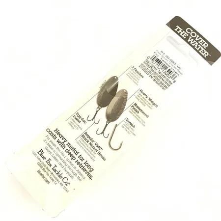 Blue Fox Pixee UV Cucharilla, Hammered Nickel/Yellow, 14g, UV Glow, #4738