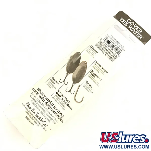 Blue Fox Pixee UV Cucharilla, Hammered Nickel/Yellow, 14g, UV Glow, #4738