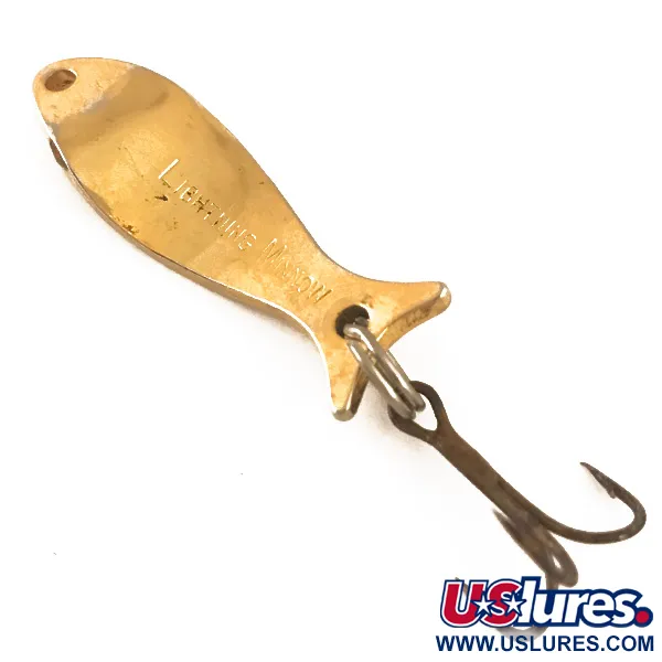 Luhr Jensen Lightning Minnow Cucharilla, Oro, 5.5g, USA, #4740