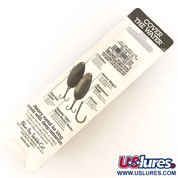 Blue Fox Pixee Cucharilla, Níquel martilleado/Azul, 14g, UV, #4748