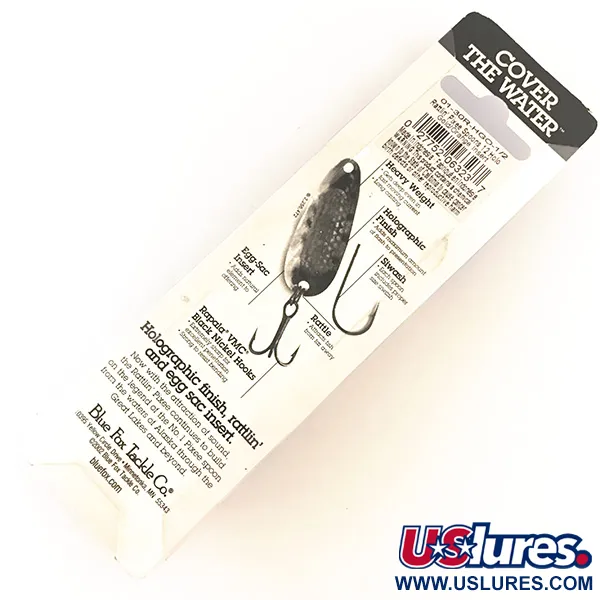 Blue Fox Rattlin Pixee UV Cucharilla, Oro / Rojo, 14g, Sonajero, #4749