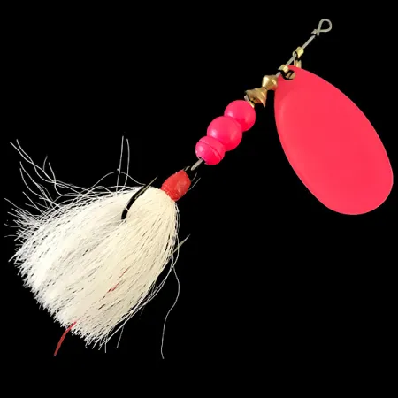 Mepps Aglia 4 dressed UV Cucharilla, Rosa, 10g, Acabado UV, #4751