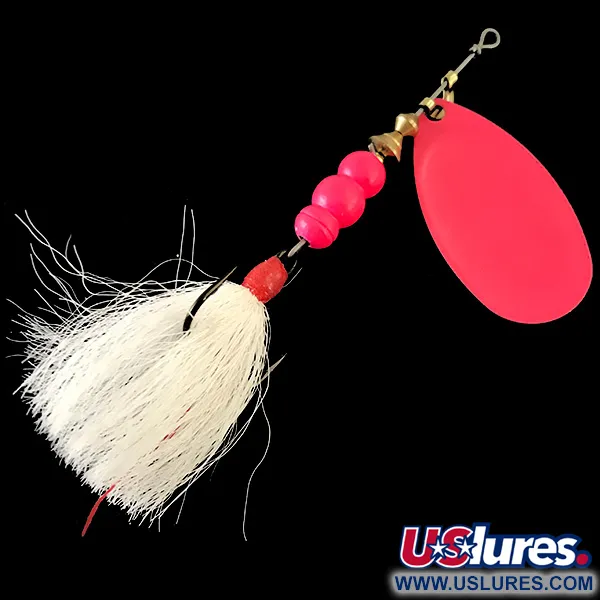 Mepps Aglia 4 dressed UV Cucharilla, Rosa, 10g, Acabado UV, #4751