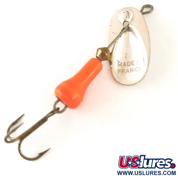 Mepps Elix 1 Cucharilla Giratoria, Plata, 4g, Vintage, #4778