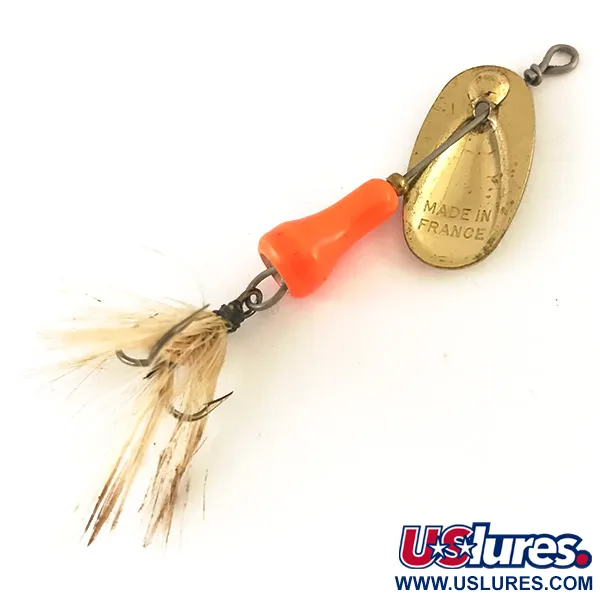 Mepps Elix 1 Cucharilla, Latón, 4g, Vintage, #4779