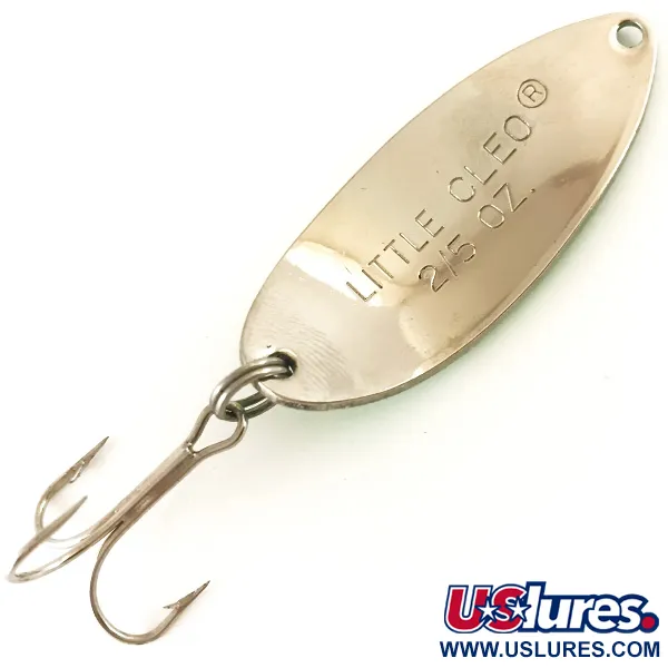 Acme Little Cleo Cucharilla, Yellow / Green / Nickel, 11g, #4781