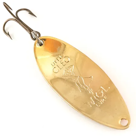 Little Cleo (Hula Girl) Cucharilla, Oro / Naranja, 14g, Hula Girl, #4782