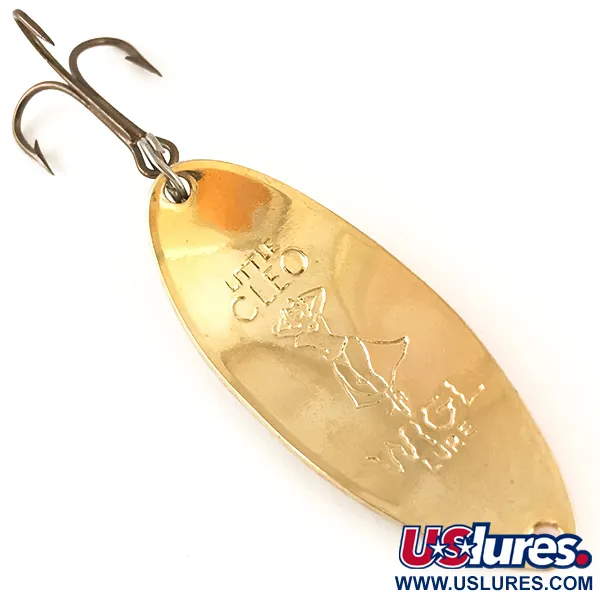 Little Cleo (Hula Girl) Cucharilla, Oro / Naranja, 14g, Hula Girl, #4782