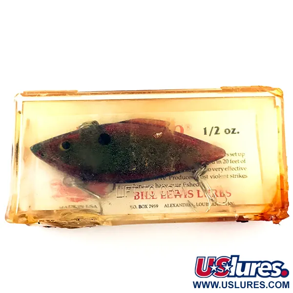Bill Lewis Rat-L-Trap Lipless, Red Green Glitter, 14g, Vibrante, #4793