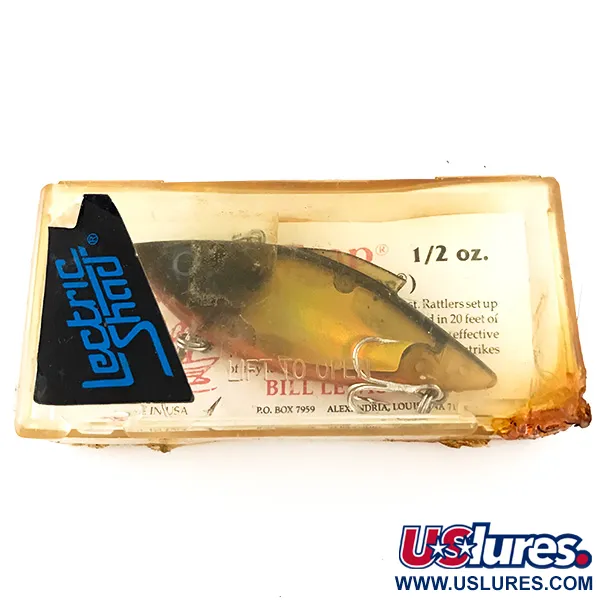 Bill Lewis Rat-L-Trap Lipless Crankbait, Mirror Yellow Green, 14g, #4794