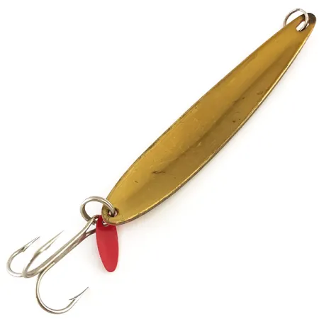 Bay De Noc Laker Taker UV Cucharilla, Oro/Naranja Fluo, 21g, UV, #4810