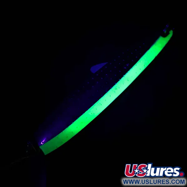 Bay de Noc Laker Taker UV Cucharilla, Plata/Amarillo UV, 21g, UV, #4811