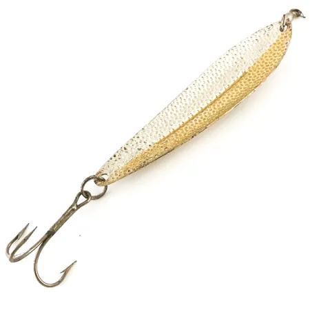 Williams Whitefish C80 Cucharilla, Plata/Oro Martillado, 28g, #4814