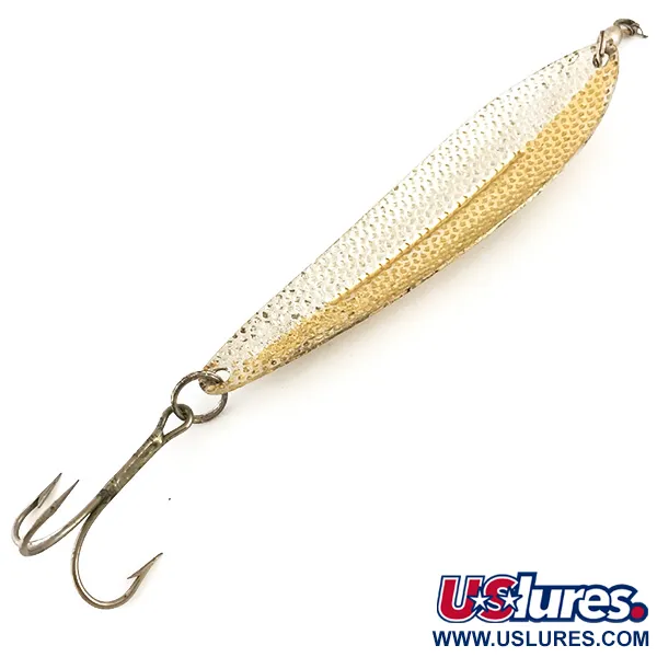 Williams Whitefish C80 Cucharilla, Plata/Oro Martillado, 28g, #4814