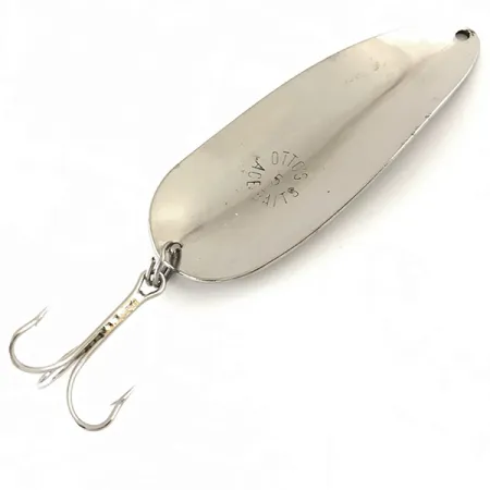 Otto’s Ace Baits #5 Cucharilla, Níquel martillado, 17g, Vintage, #4817