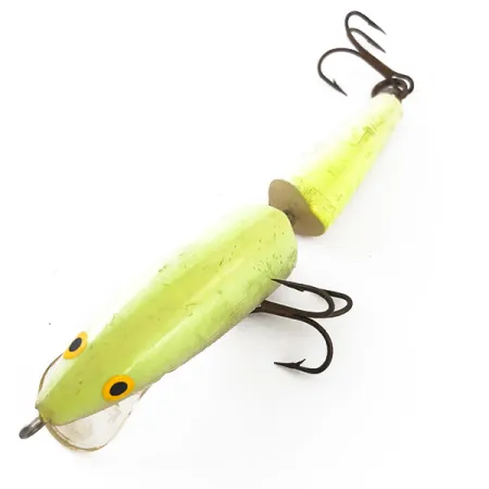 Rapala Jointed J-9 Señuelo Articulado, Amarillo, 7g, Balsa, #4822