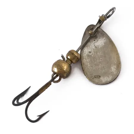 Mepps Aglia 0 (1960s) Cucharilla, Latón, 2,2g, Patente Antigua, #4830