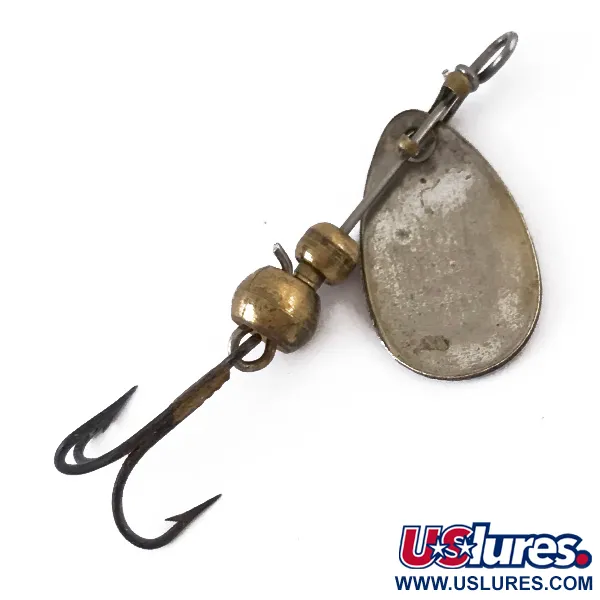 Mepps Aglia 0 (1960s) Cucharilla, Latón, 2,2g, Patente Antigua, #4830